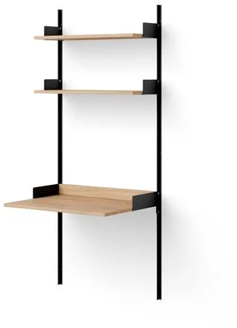 New Works Study Hylle 1900 Eik/Svart