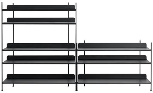 Muuto Compile Hyllesystem 7 Svart