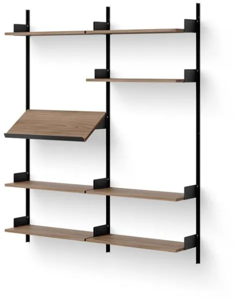 New Works Living Plank 1900 Valnøtt/Svart