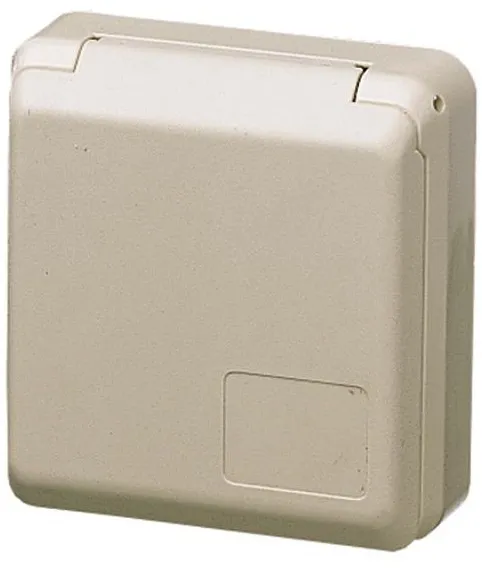 Mennekes CEE veggkontakt 5-polet 16A 400V IP44 6H 4115